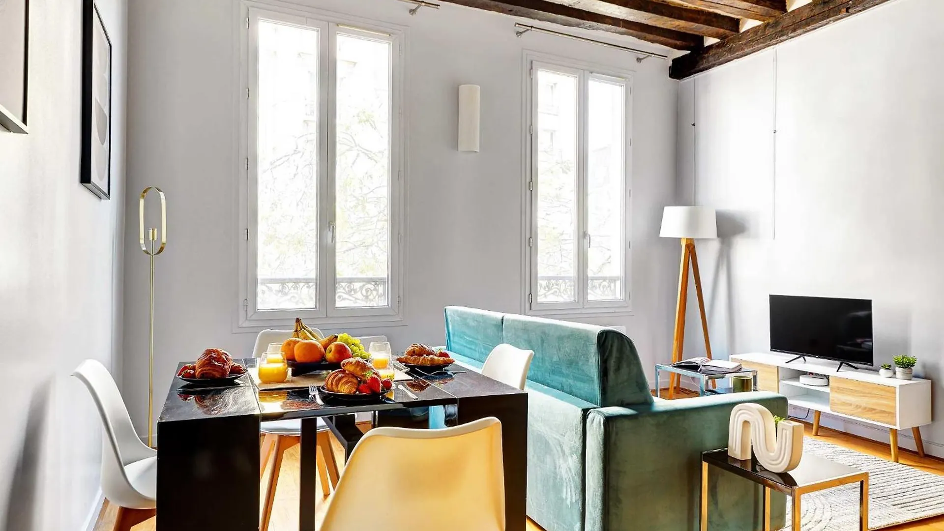 Central 1Br In Le Marais - Close To Notre-Dame パリ 0*,